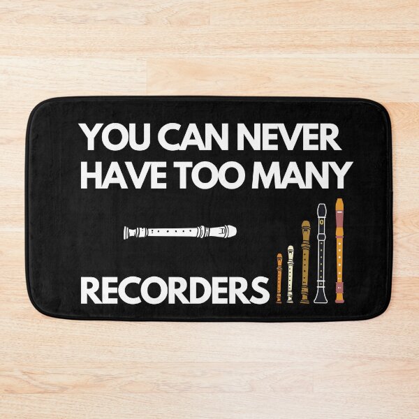Item preview, You can never have too many recorders - English version designed and sold by piesdesignart.