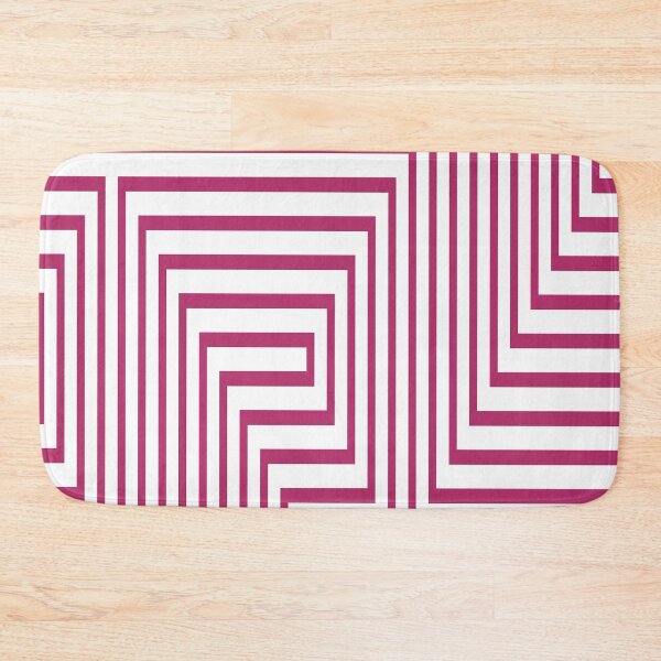 Item preview, Beetroot Purple Abstract Geometric  designed and sold by hedru.