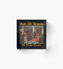 Official merchandise of the Dracula Chronicle (draculachronicle.com) Acrylic Block