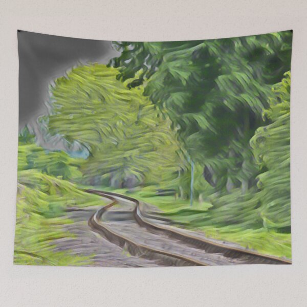 Item preview, Railway Into The Trees In Harmonize designed and sold by Fearless-Fox.
