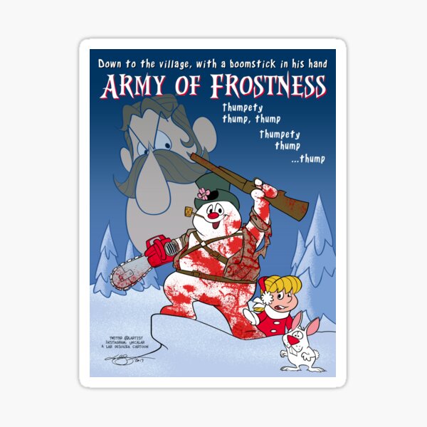Army of Frostness Sticker