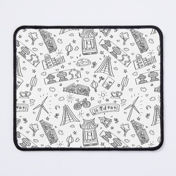 Item preview, Taichung City Taiwan Landmarks Handdrawn designed and sold by Sheridan T.