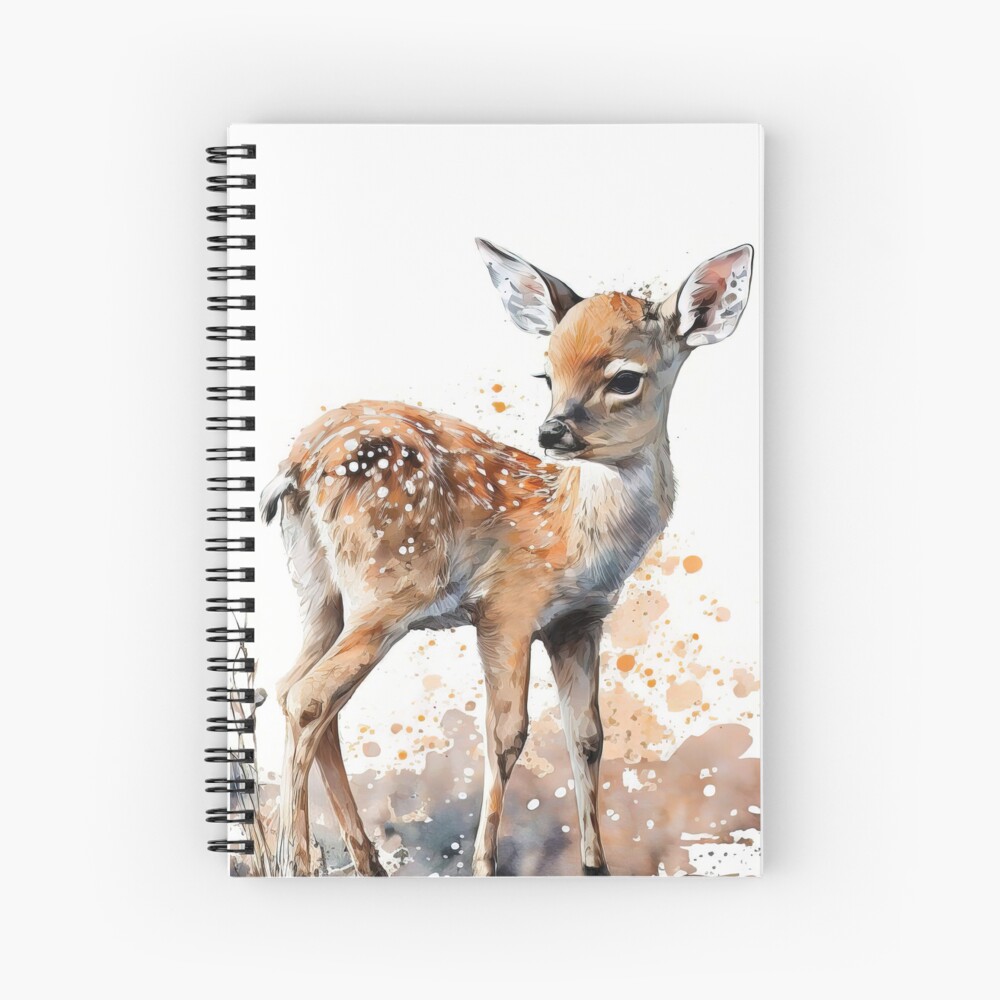 Baby Deer Coloring Page  Easy Drawing Guides