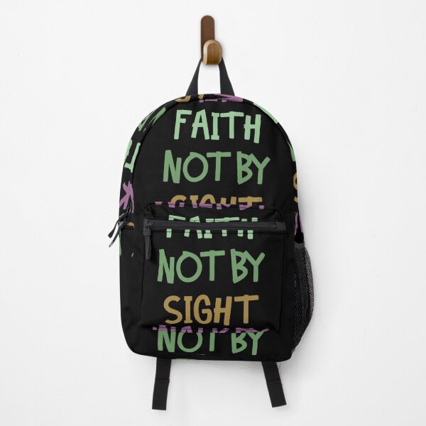 Item preview, Walk by faith not by sight - Bible verse, Faith quotes designed and sold by bluehatgraphics.