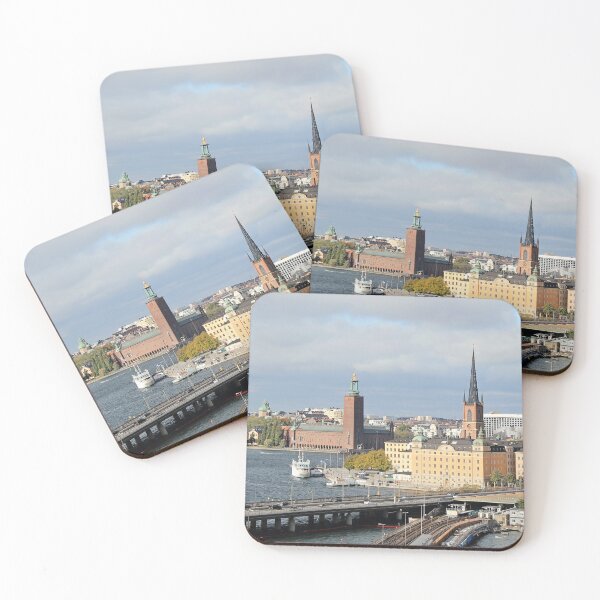 Item preview, Panorama View of Stockholm City, Sweden designed and sold by Angela Cini.