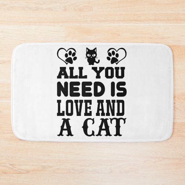 Item preview, All you need is love and a cat designed and sold by OHNS Corner.