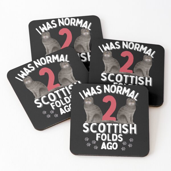 Item preview, I was  normal 2 Scottish Fold Cats ago  designed and sold by JoeyGraceCatCo.