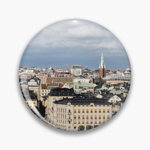 Artikelvorschau, Panorama View of Stockholm City, Sweden entworfen und verkauft von Angela Cini.