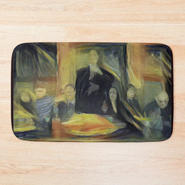 Item preview, The Addams Family Portrait Abstract Expressionism Digital Art designed and sold by Gogmagosh.