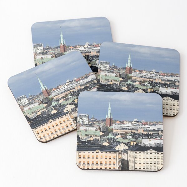 Item preview, Panorama View of Stockholm City, Sweden designed and sold by Angela Cini.