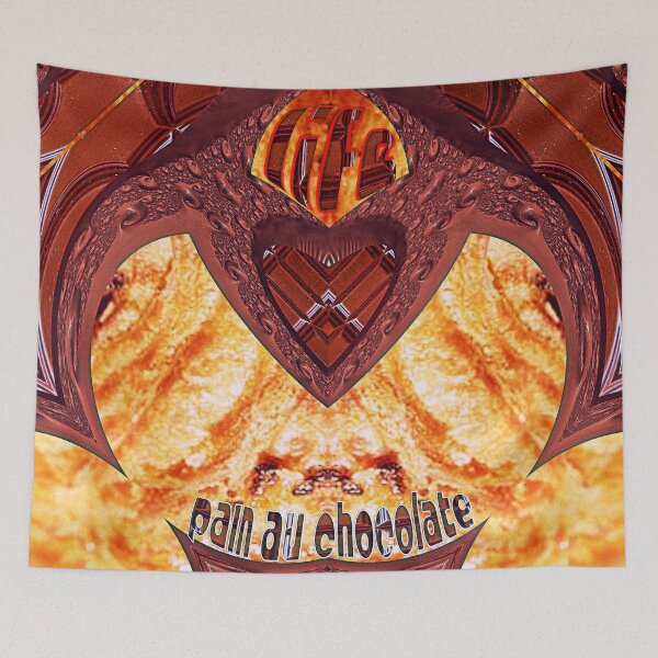 Item preview, *LIFE IS A COMIC COMEDY PLAYED IN A THEATER HAUNTED BY PAIN AU CHOCOLAT* designed and sold by Ralek.