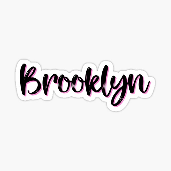 Brooklyn Sticker, Vinyl Sticker