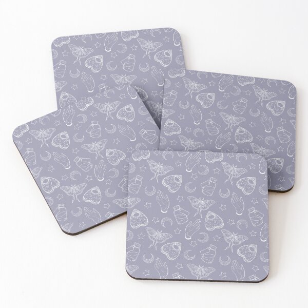 Item preview, Purple Witchy Floral Pattern designed and sold by Lunamise.