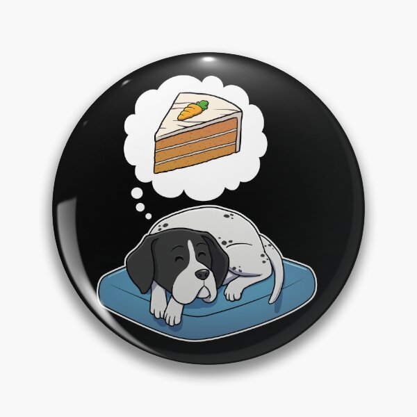 Artikelvorschau, English Pointer dreaming about Carrot Cake entworfen und verkauft von DoggieDelights.
