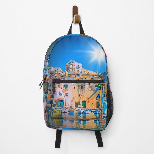 Item preview, Seaside Village Art Print - For a beach house, decorating print. designed and sold by Wentoo.