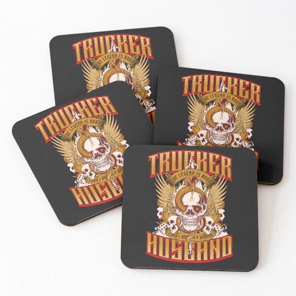 Item preview, HUSBAND DAD TRUCKER LEGEND designed and sold by R B Chrystal.