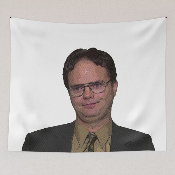 Aperçu de l'œuvre DWIGHT SCHRUTE L'émission de télévision de bureau Drôle NBC créée et vendue par starkle.