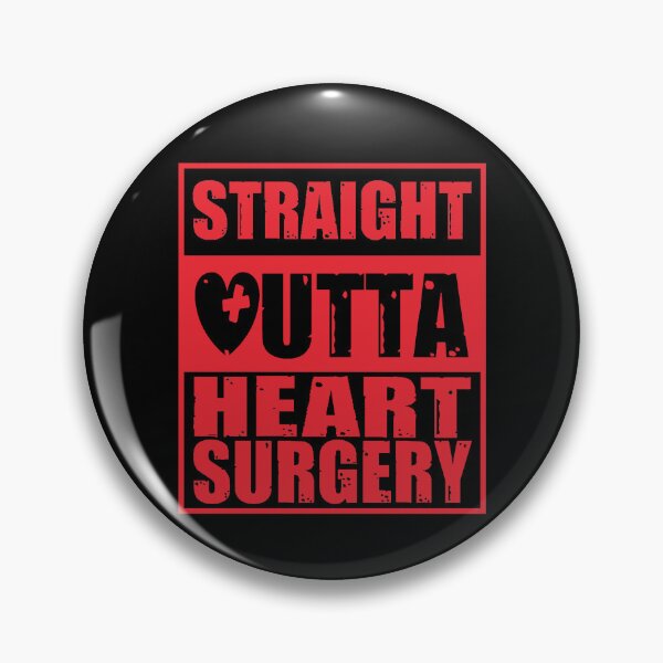 Item preview, Congenital Heart Disease Awareness| Straight Outta Heart Surgery | Heart Warrior Gift | CHD designed and sold by AMINE  ★★★★★.