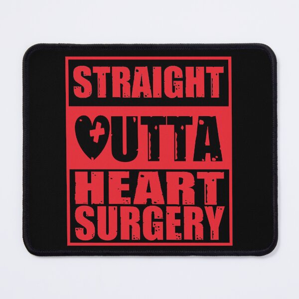 Item preview, Congenital Heart Disease Awareness| Straight Outta Heart Surgery | Heart Warrior Gift | CHD designed and sold by AMINE  ★★★★★.