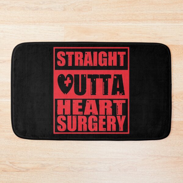 Item preview, Congenital Heart Disease Awareness| Straight Outta Heart Surgery | Heart Warrior Gift | CHD designed and sold by AMINE  ★★★★★.
