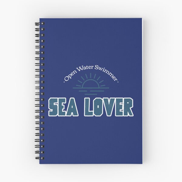Artikelvorschau, Sea Lover – Open Water Swimming Design – Blau und Weiß – Wild Swimming Tees lang entworfen und verkauft von TopChoice0201.