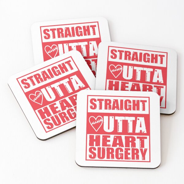 Item preview, Congenital Heart Disease Awareness| Straight Outta Heart Surgery | Heart Warrior Gift | CHD designed and sold by AMINE  ★★★★★.