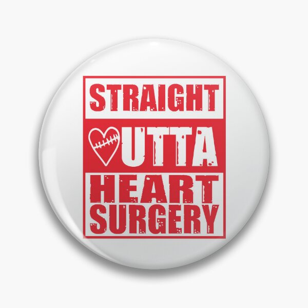 Item preview, Congenital Heart Disease Awareness| Straight Outta Heart Surgery | Heart Warrior Gift | CHD designed and sold by AMINE  ★★★★★.