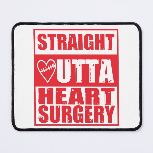 Item preview, Congenital Heart Disease Awareness| Straight Outta Heart Surgery | Heart Warrior Gift | CHD designed and sold by AMINE  ★★★★★.