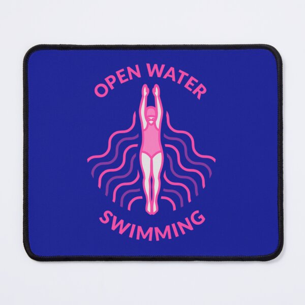 Item preview, Open Water Swimming - Pink - Graphic and Text - Wild Swimming Tees   designed and sold by TopChoice0201.