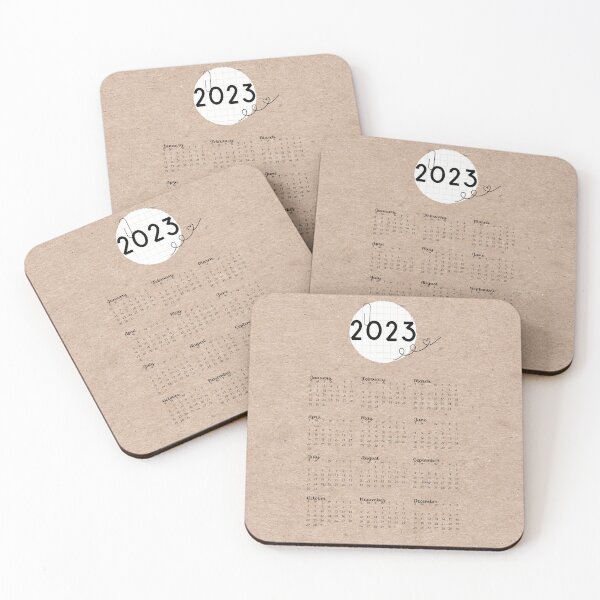Item preview, 2023 Corkboard Calendar Design designed and sold by valeng03.