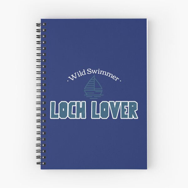 Item preview, Loch Lover - Blue and White - Wild Swimming Tees   designed and sold by TopChoice0201.