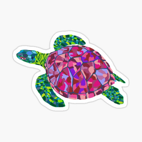 Timeless Turtle Sticker