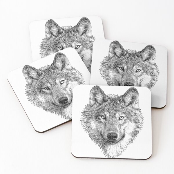 Item preview, Lone Wolf Portrait designed and sold by OnigiriDoctor.
