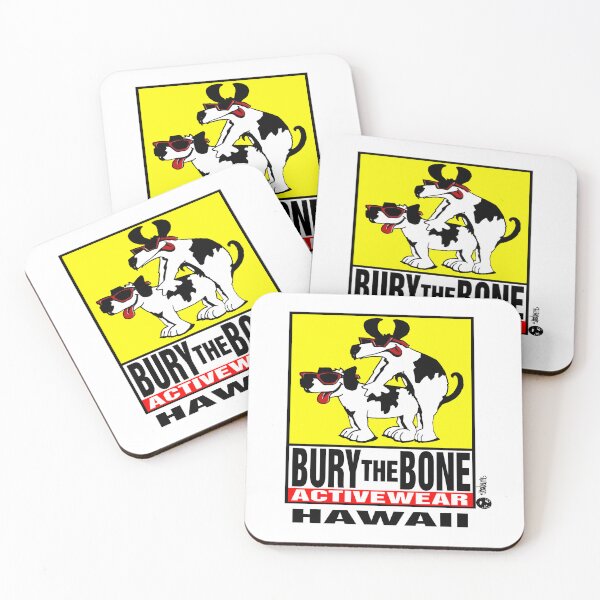 Item preview, BURY THE BONE Activewear Hawaii designed and sold by bimapandhu.
