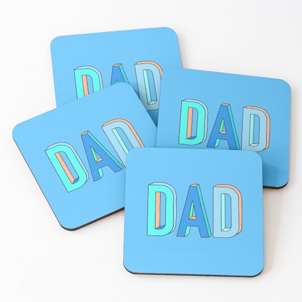 Item preview, Dad In Hand Drawn 3D Text designed and sold by Adam Regester.