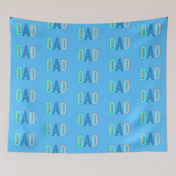 Item preview, Dad In Hand Drawn 3D Text designed and sold by Adam Regester.