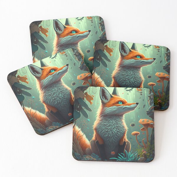 Item preview, fantasy fox designed and sold by Olivier Dean.