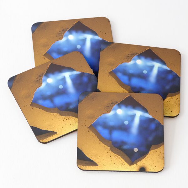Artikelvorschau, Arabesque Shape Stone on Blue Blur Background entworfen und verkauft von Angela Cini.