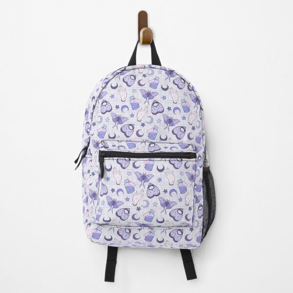 Item preview, Plaid Full Colour Purple Witchy Floral Pattern designed and sold by Lunamise.