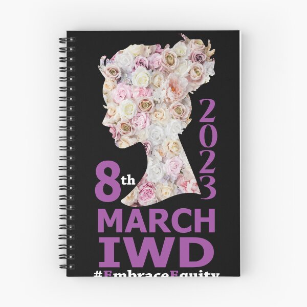 Aperçu de l'œuvre 8 mars Journée internationale de la femme Adoptez l'équité 2023 créée et vendue par evaspark.