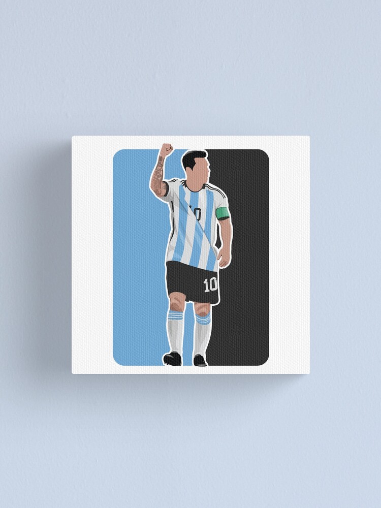 Lionel Messi World Cup 2022 canvas Argentina Football 