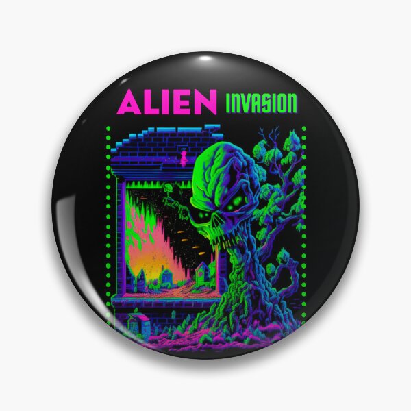 Artikelvorschau, Alien-Invasion entworfen und verkauft von JthomasArts.