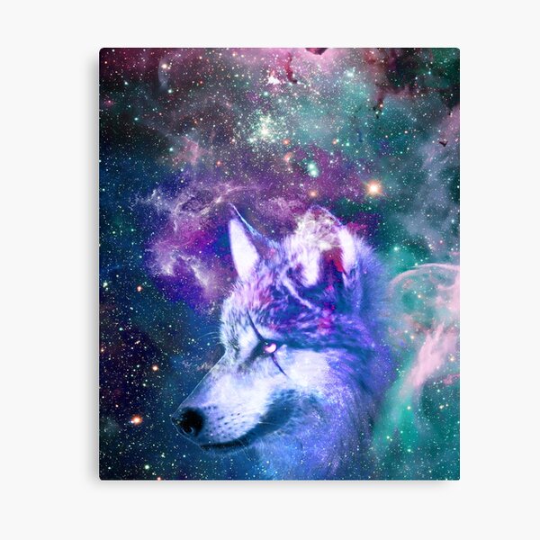 Spirit Wolf Husky Lightning Galaxy Anime Wolf