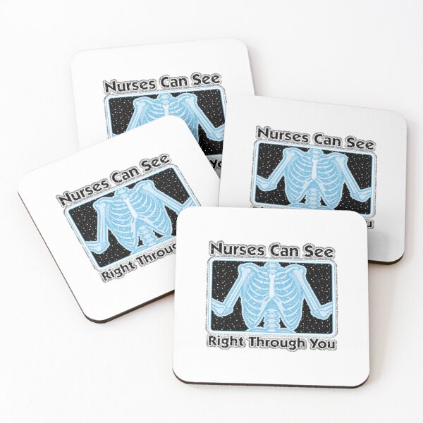 Item preview, Funny X-Ray Nurses Can See Right Through You Design  designed and sold by 7designsbynature.