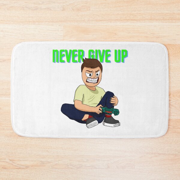 Item preview, Never give up angry gamer! designed and sold by 31IT2Design.