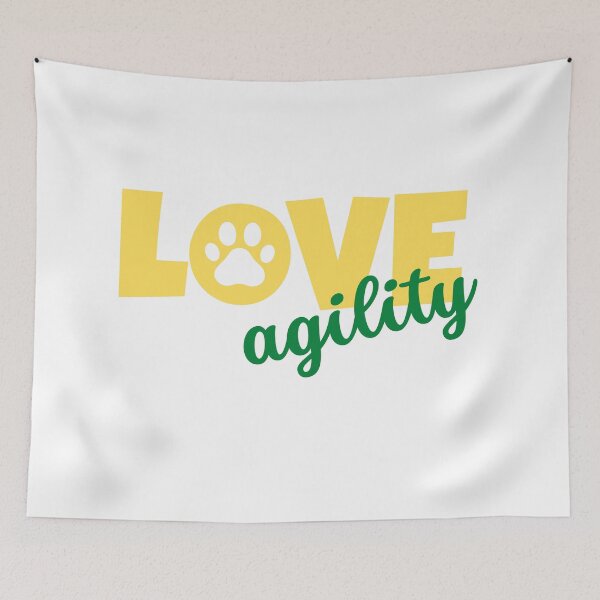 Item preview, Love agility in yellow and green designed and sold by PausePapote.