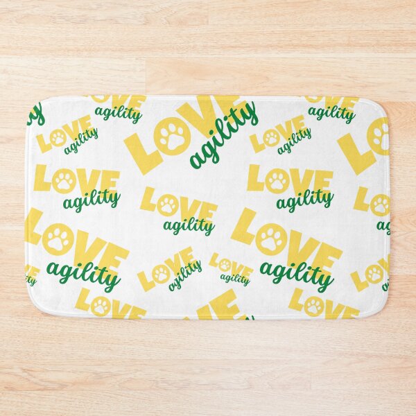 Item preview, Love agility in yellow and green designed and sold by PausePapote.