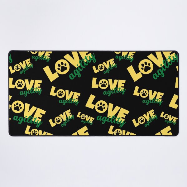 Item preview, Love agility in yellow and green designed and sold by PausePapote.