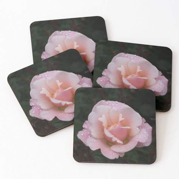 Item preview, Wet Beauty - Glorious Pink Rose with Raindrops designed and sold by Georgia Mizuleva.
