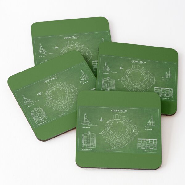 Item preview, Coors Field (Green Grid Version) designed and sold by BGALAXY.